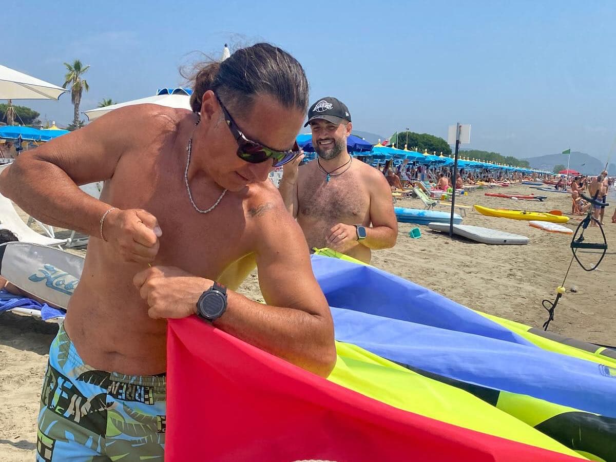 Fotografia 9 del Club Velico Riva Azzurra Terracina - Corsi di Vela, Regate, Scuola Vela FIV, Sport in mare a Latina e provincia