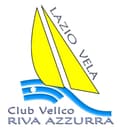 Logo ufficiale Lazio Vela Club Velico Riva Azzurra - Scuola Vela Federale a Terracina e Latina, Corsi di vela, regate e sport acquatici